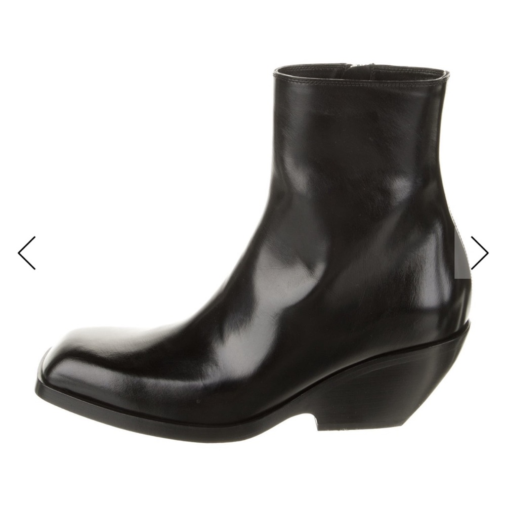 KHAITE Black Heeled Boots